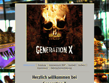 Tablet Screenshot of generationx-store.com